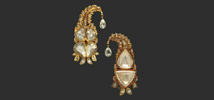 golconda diamonds earrings